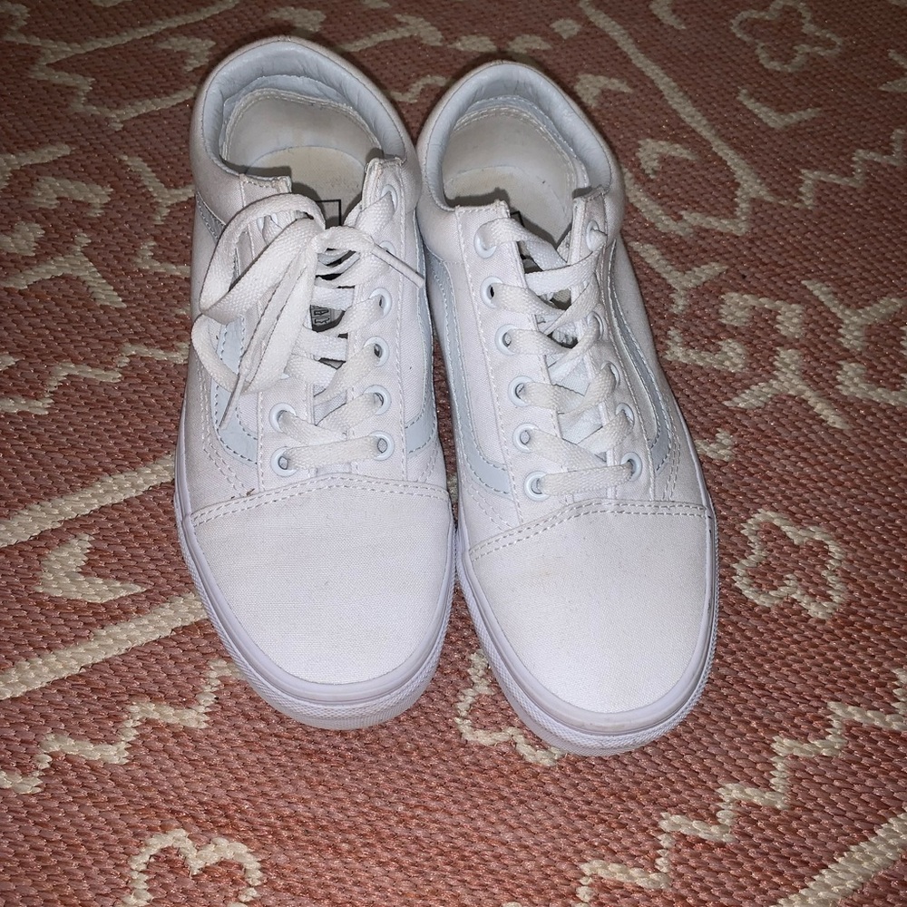 white old school vans!